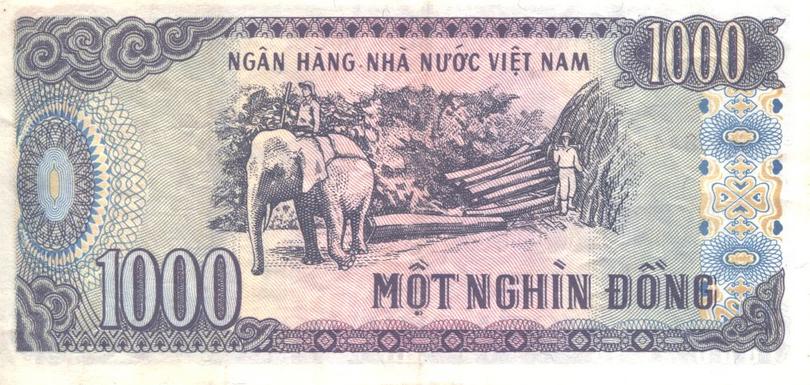 Dong (Vietnam)retro