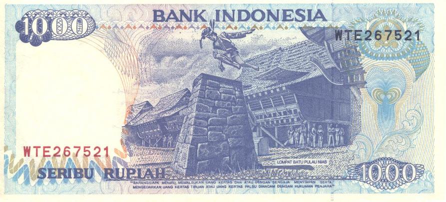 Rupia (Indonesia)retro