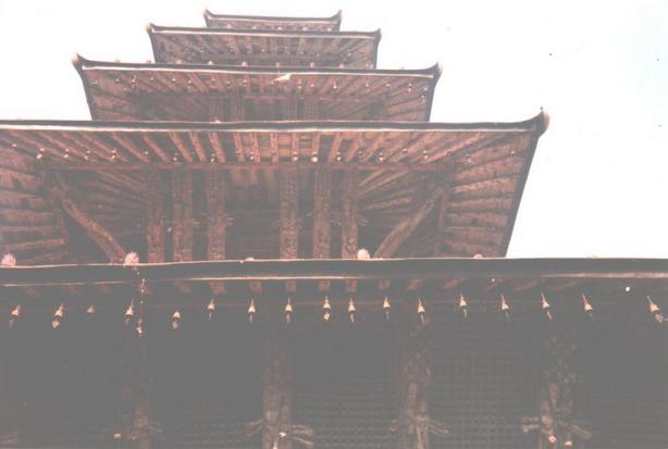 Tetti di Katmandu